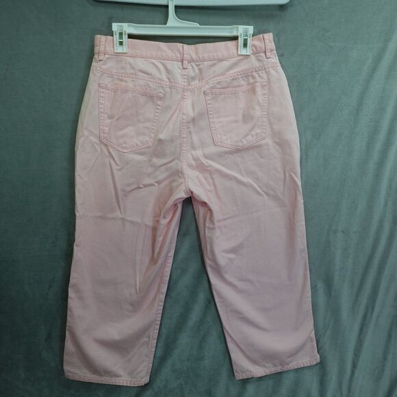 Ralph Lauren Capris Women Sz 10 Pink Easter Preppy Coquette Feminine Spring Cute - Picture 2 of 9